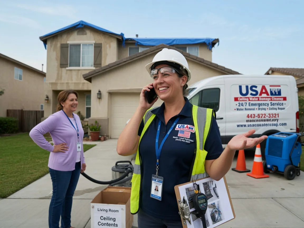 Ceiling Water Damage Restoration Troy, IL FAQs